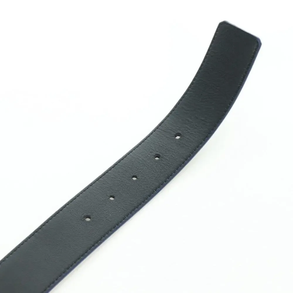 Louis Vuitton Damier Graphite Ceinture LV Printed Initials Black Belt